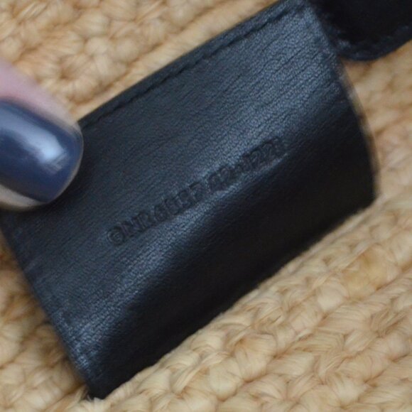 NEW NWOT $2650 Saint Laurent Rive Gauche Raffia Leather Tote Bag - Picture 10 of 11